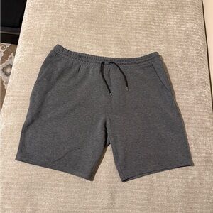 Active USA Men's Charcoal Gray Athletic Drawstring Shorts